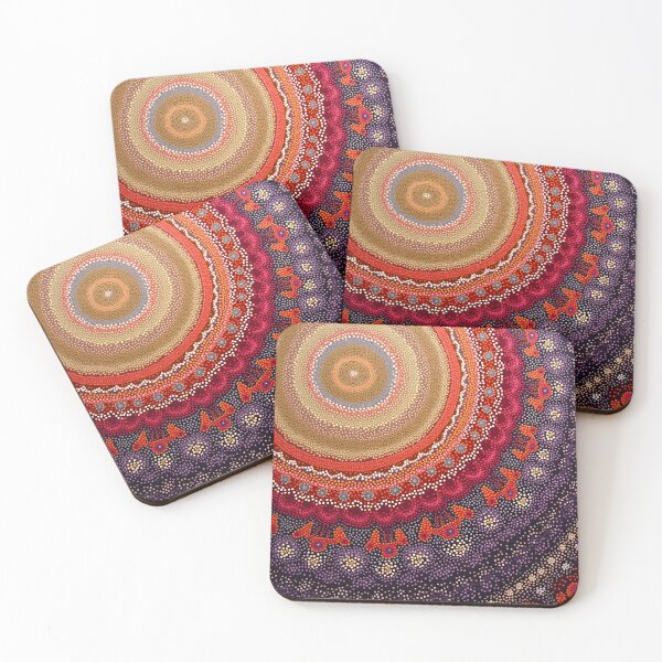 Item preview, Aboriginal Inspired Dot Art - Sunny Shining designed and sold by GrinGalore.