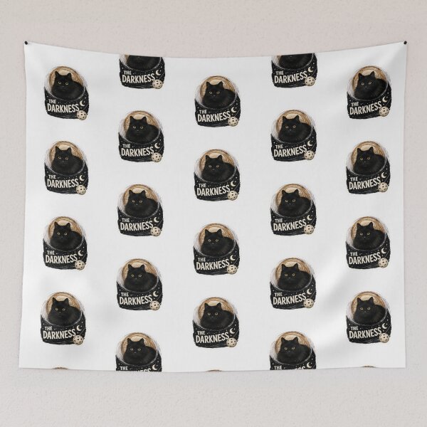 Item preview, The Darkness Void Cat Sticker designed and sold by lumar23.