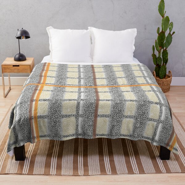 Item preview, Black-beige-orange checks designed and sold by Ailiida.