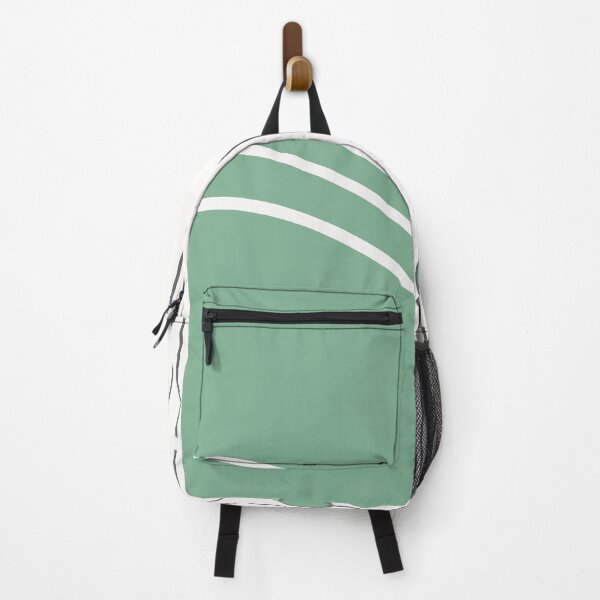 Item preview, The Flow - Sage Green and White Minimalist Geometric designed and sold by artdocaj.