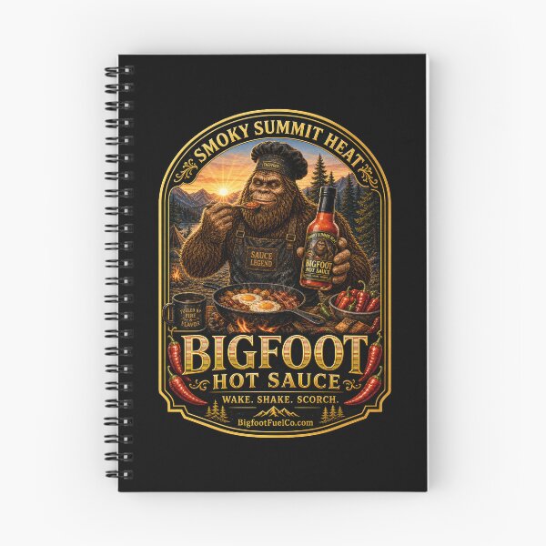 Item preview, Smoky Summit Heat Bigfoot Hot Sauce Camp Breakfast designed and sold by Bigfoot Fuel Co.