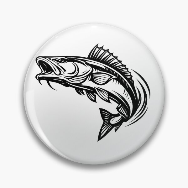 Item preview, Zander Fishing Club Angler Shirt designed and sold by GeaSupplyStudio.