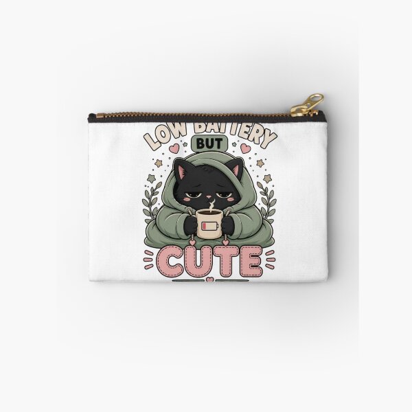 Item preview, Low Battery But Cute designed and sold by PrintologyAura.