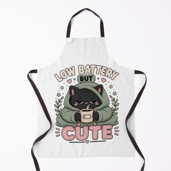 Item preview, Low Battery But Cute designed and sold by PrintologyAura.