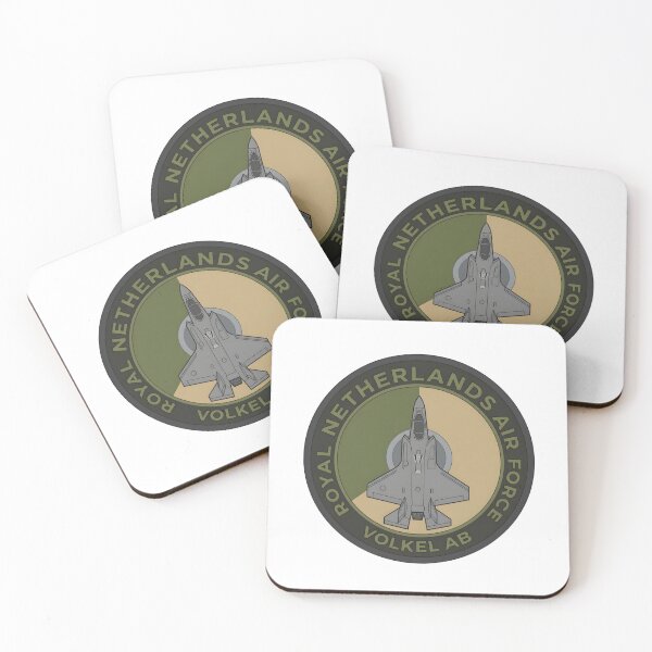 Item preview, Royal Netherlands Air Force Volkel Air Base F-35 Lightning II Operational Patch designed and sold by CharlieDesings.