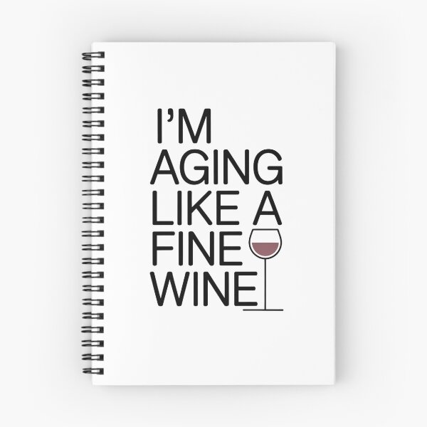 Item preview, I’m Aging Like A Fine Wine - Minimalist Typography Wine Lover Design Elegant Wine Quote designed and sold by ArcticFoxStudio.