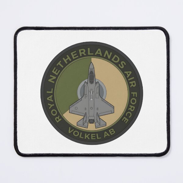 Item preview, Royal Netherlands Air Force Volkel Air Base F-35 Lightning II Operational Patch designed and sold by CharlieDesings.