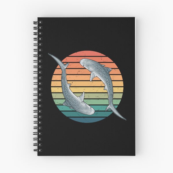 Item preview, Tiger Shark Retro designed and sold by NicGrayGraphic.