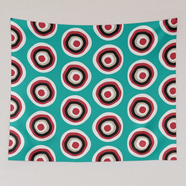Item preview, Topo Rhythm – Geometric Abstract Pattern with Modern Graphic Style designed and sold by Helmina Groper.