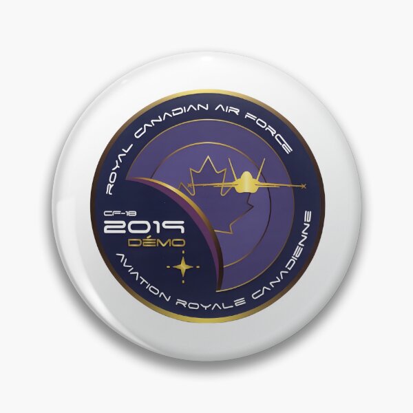 Item preview, Royal Canadian Air Force CF-18 Demonstration Team 2019 Commemorative Patch designed and sold by CharlieDesings.