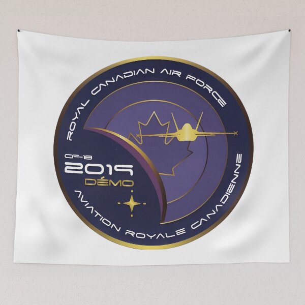 Item preview, Royal Canadian Air Force CF-18 Demonstration Team 2019 Commemorative Patch designed and sold by CharlieDesings.