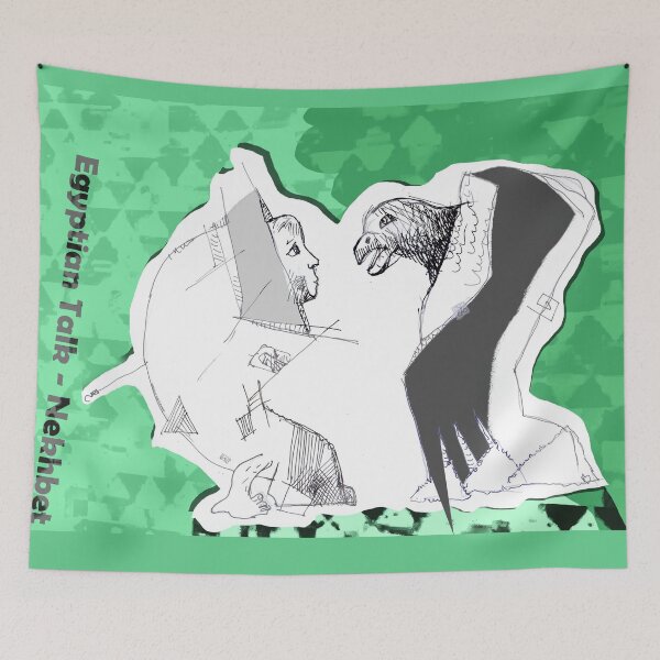 Item preview, Egyptian Talk  - Nekhbet The Architect (drawing by ACCI)  designed and sold by VanyssaGraphics.