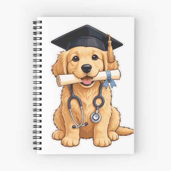 Item preview, Funny Pet Doctor Grad Vet Medicine Graduation Dog designed and sold by Uniqueauraaprints.