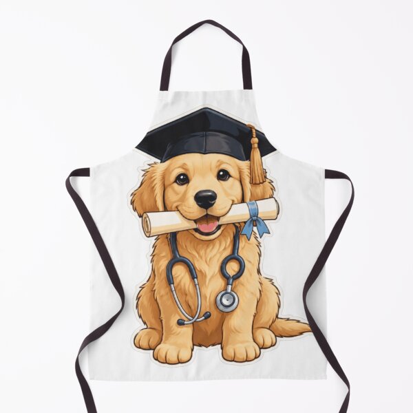Item preview, Funny Pet Doctor Grad Vet Medicine Graduation Dog designed and sold by Uniqueauraaprints.