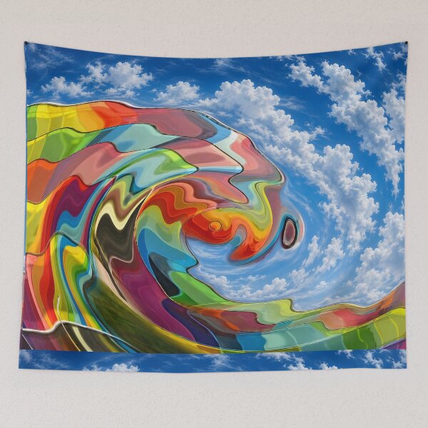 Item preview, A Wave of Color designed and sold by O'clock Vibes.
