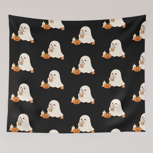 Item preview, The ghost drinks cocoa designed and sold by AillustriaAK.