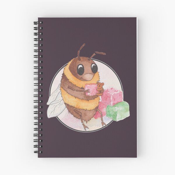 Item preview, Bee-Sweet Friends: Watercolour Bumblebee & Turkish Delight designed and sold by Englandbear.