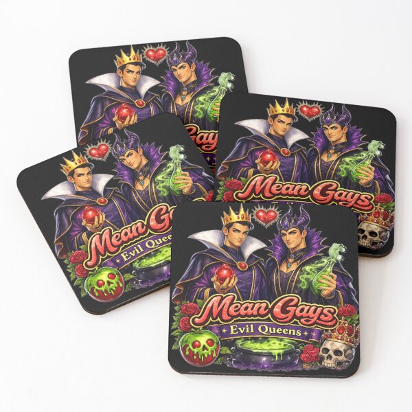 Item preview, Mean Gays - Evil Queens Edition designed and sold by Mean Gays.