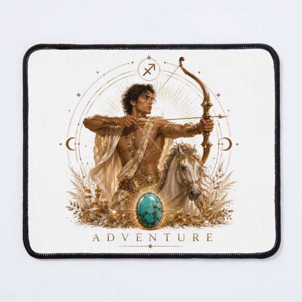 Item preview, Sagittarius Zodiac Art - Untamed Adventure & Celestial Archer Aesthetic designed and sold by KireaDesigns.