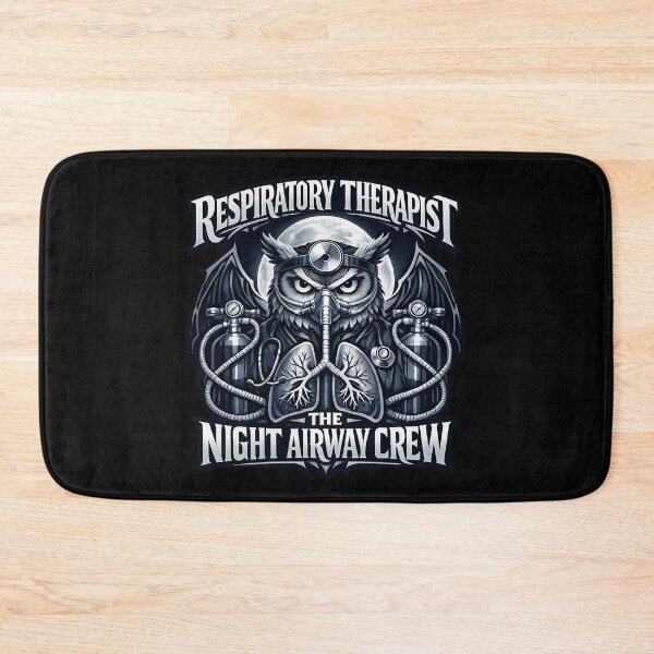 Item preview, Gothic Owl Respiratory Therapist Shirt – The Night Airway Crew Dark Healthcare Halloween Gift designed and sold by ClinicalHubs.