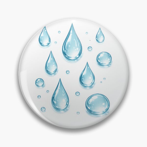 Item preview, Rain Drop PNG Sticker | Aesthetic Water Droplets Design designed and sold by Ishratparween11.