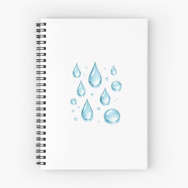 Item preview, Rain Drop PNG Sticker | Aesthetic Water Droplets Design designed and sold by Ishratparween11.