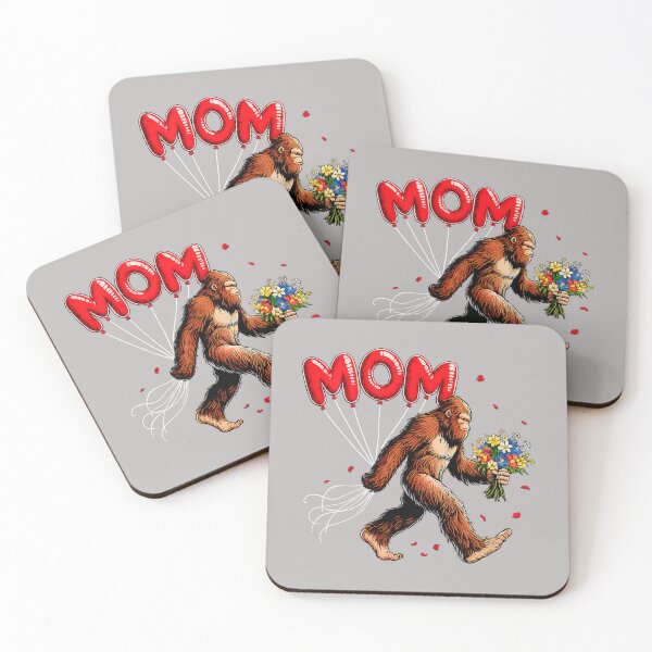 Item preview, Bigfoot Mother's Day Mom Balloons Sasquatch Men Women Kids designed and sold by mjohnson9.