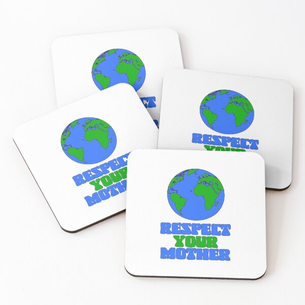 Item preview, Respect Your Mother - Mother Earth Environmental Globe Slogan  designed and sold by ModdiesColors.