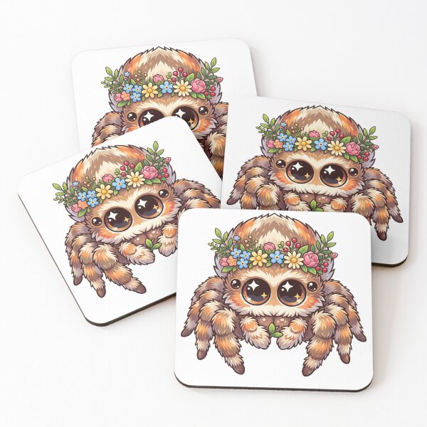 Item preview, Kawaii Jumping Spider designed and sold by KJ Frost.