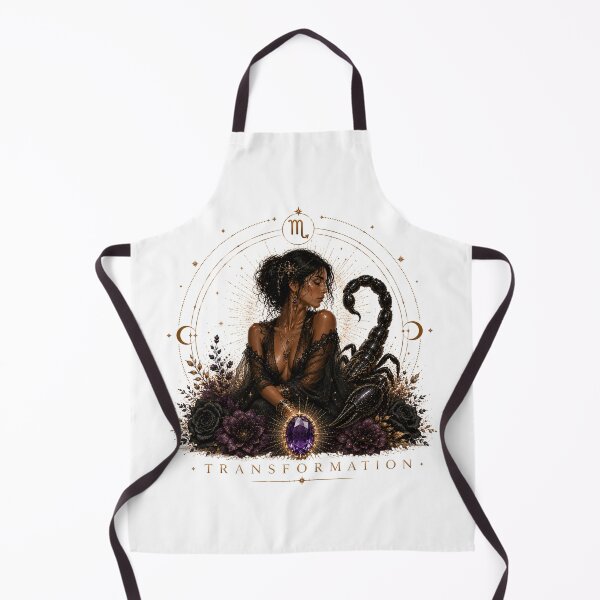 Item preview, Scorpio Zodiac Art - Mystical Transformation & Dark Siren Aesthetic designed and sold by KireaDesigns.