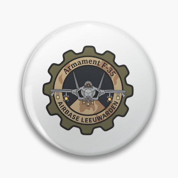 Item preview, Airbase Leeuwarden F-35 Armament Section Commemorative Patch designed and sold by CharlieDesings.