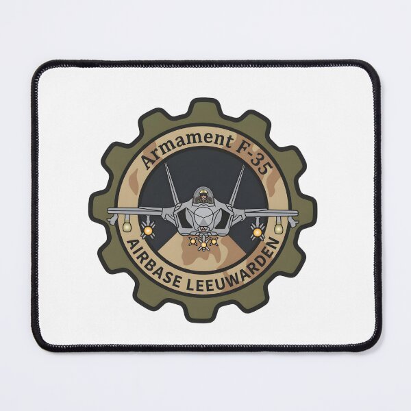 Item preview, Airbase Leeuwarden F-35 Armament Section Commemorative Patch designed and sold by CharlieDesings.