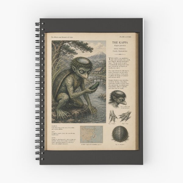 Item preview, Page of the Audubon Book - The Kappa designed and sold by JJSizzleheimer.