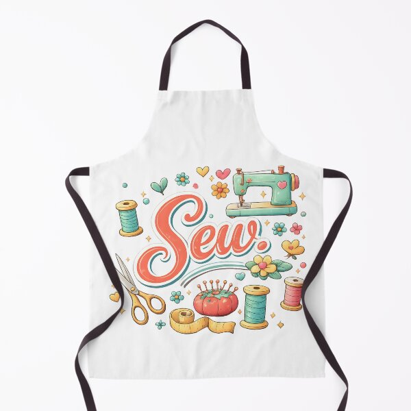 Item preview, Sew Retro Crafting Design – Cute Vintage Sewing Machine & Floral Sewing Art designed and sold by blankTeeShirt.