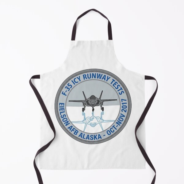 Item preview, F-35 Lightning II Icy Runway Tests Eielson AFB Alaska Commemorative Patch designed and sold by CharlieDesings.