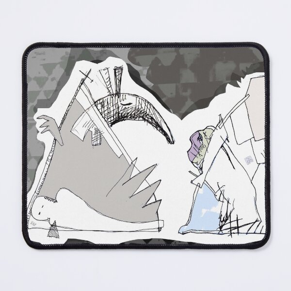 Item preview, Egyptian Talk - Seth and The Mummy (drawing by ACCI) designed and sold by VanyssaGraphics.