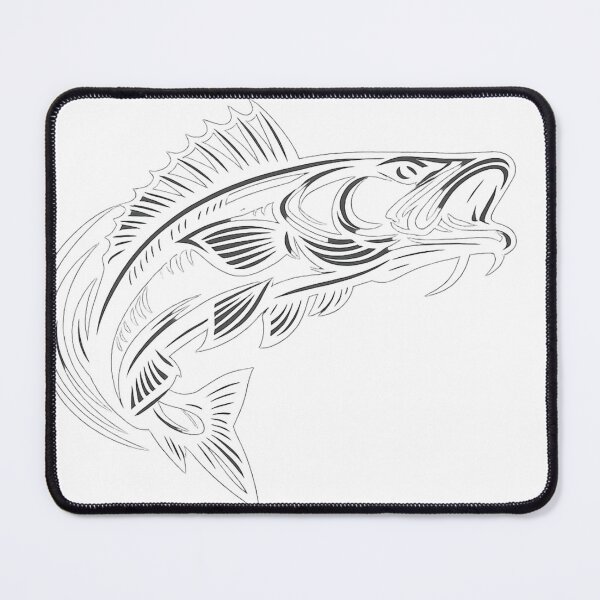 Item preview, Zander Fishing Club Angler Shirt designed and sold by GeaSupplyStudio.