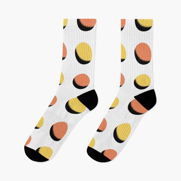 Item preview, Sun Pop – Playful Yellow and Orange Abstract Dot Pattern designed and sold by Helmina Groper.
