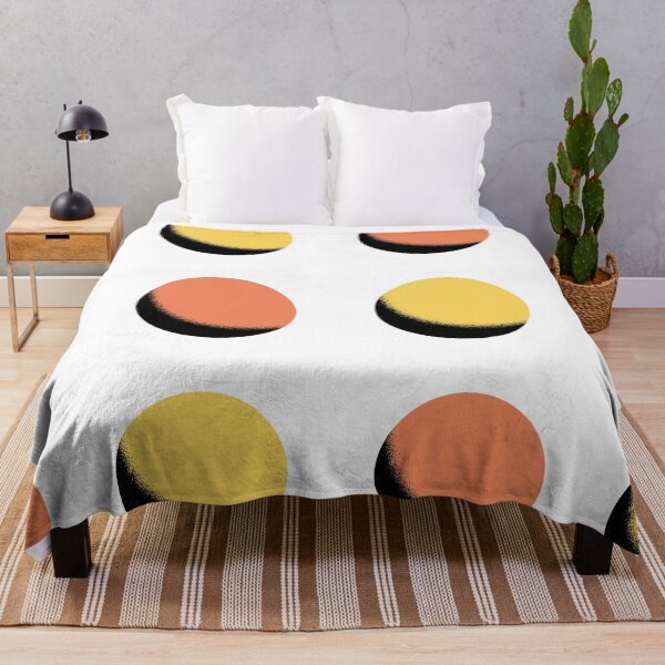 Item preview, Sun Pop – Playful Yellow and Orange Abstract Dot Pattern designed and sold by Helmina Groper.