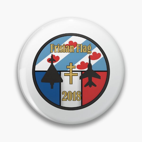 Item preview, Frisian Flag 2018 Military Exercise Emblem designed and sold by CharlieDesings.