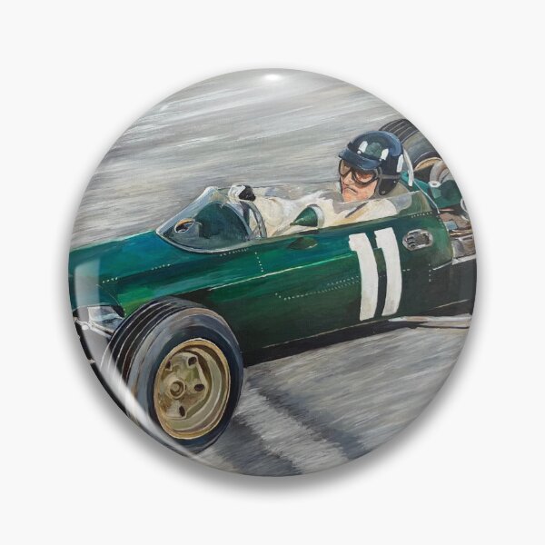 Item preview, Graham Hill Vintage F1 Racing Painting designed and sold by Danny-ARTZ-1979.