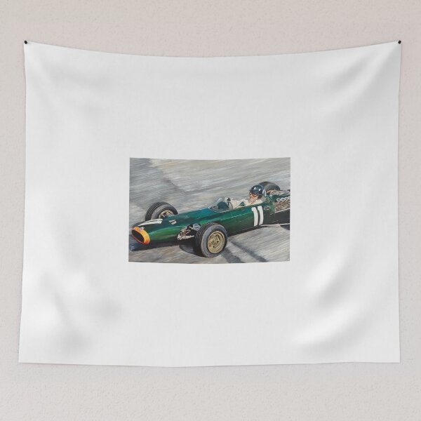 Item preview, Graham Hill Vintage F1 Racing Painting designed and sold by Danny-ARTZ-1979.
