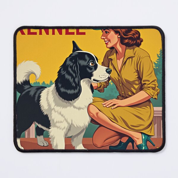 Item preview, 1890 New England Kennel Club Dog Show Poster designed and sold by SemajshiMaah.