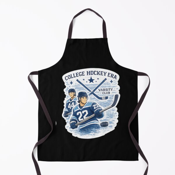 Item preview, College Hockey Era Varsity Club Sticker | Ice Hockey Aesthetic Design designed and sold by Artbysarmina.