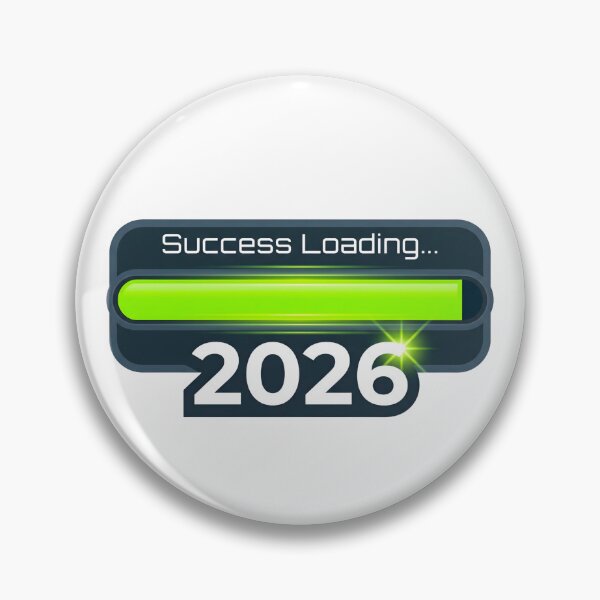 Item preview, Success Loading 2026 Retro Progress Bar Graduation designed and sold by LeoLabs.