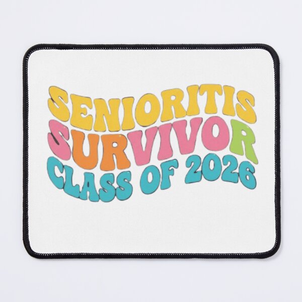 Item preview, Funny Senioritis Survivor High School Graduation 2026 designed and sold by Uniqueauraaprints.