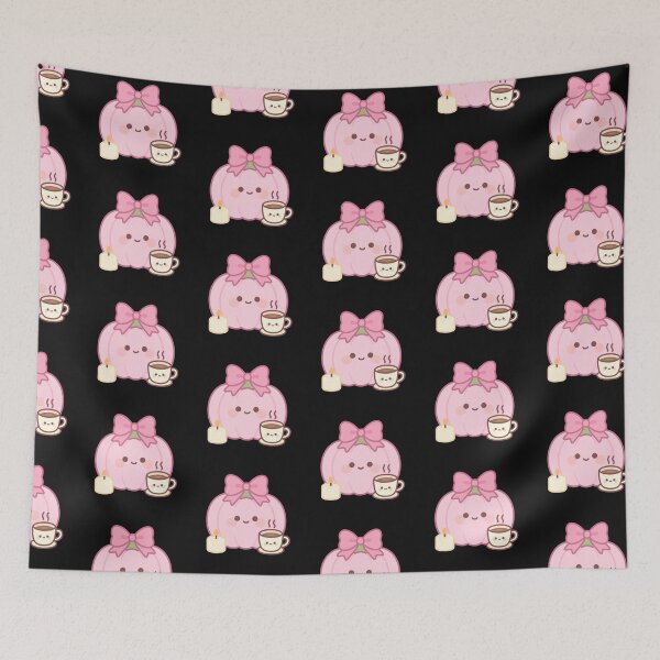 Item preview, Pink Cozy Pumpkin Sticker designed and sold by AillustriaAK.