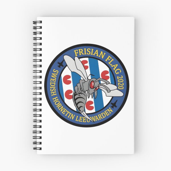 Item preview, Frisian Flag 2020 Swedish Hornetin Leeuwarden Emblem designed and sold by CharlieDesings.