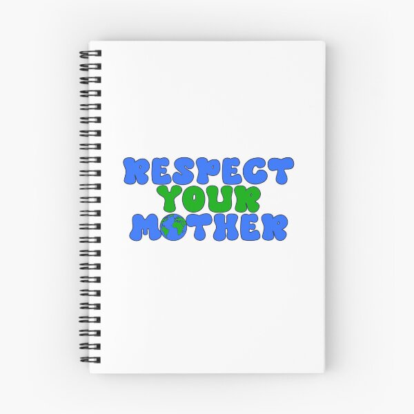 Item preview, Respect Your Mother - Groovy Earth Day Slogan designed and sold by ModdiesColors.