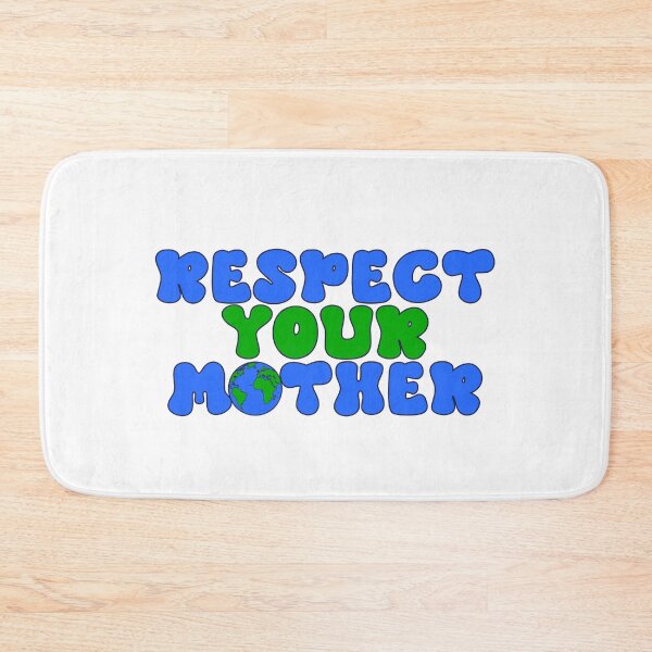 Item preview, Respect Your Mother - Groovy Earth Day Slogan designed and sold by ModdiesColors.